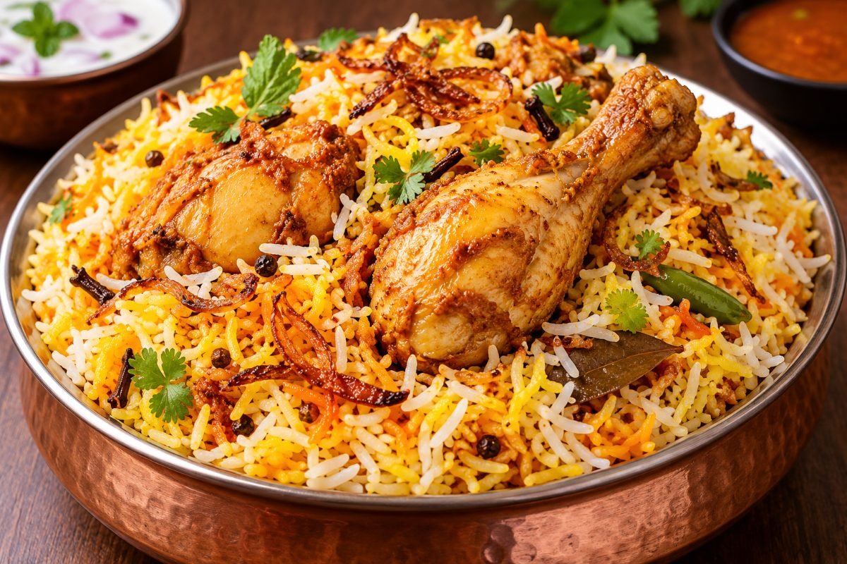 Chicken biryani